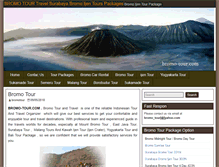 Tablet Screenshot of bromo-tour.com